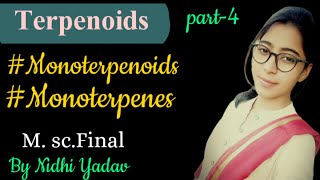 Terpenoidspart4Classification of Terpenoids Monoterpenoids [upl. by Norraf]