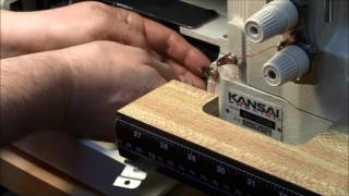 Kansai Coverstitch Bottom Looper [upl. by Kloster432]