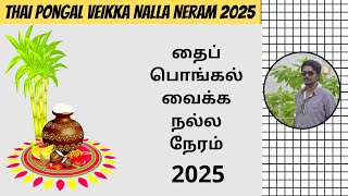 தைப்பொங்கல் வைக்க உகந்த நேரம் 2025  Pongal 2025 Time  Pongal 2025 Date  Digital Naveen [upl. by Codie374]