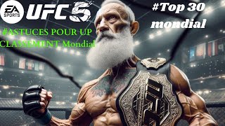 EA SPORTS UFC 5🤑top 30 mondial astucesCEDRIC DOUMBE CARRIERE EN LIGNE [upl. by Merrily534]