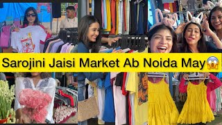 Sarojini Jaisi Market Ab Noida May😱Exploring Brahmaputra Market In Noida❤️Best Time With friends [upl. by Myna]