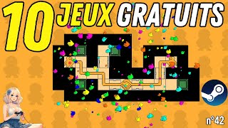 🤩👾🕹️ 10 nouveaux JEUX steam GRATUITS A TELECHARGER 🎮  jai trouvé des pépites  free to play  PC [upl. by Loutitia]