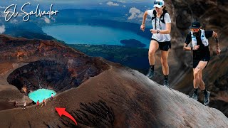 Carrera EXTREMA en el Volcán Ilamatepec ULTRAVOLCANES Trail Runners El Salvador [upl. by Anuahsed]