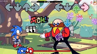 FNF Sonic vs Eggman Sings Can Can  FNF MODS [upl. by Sioux626]