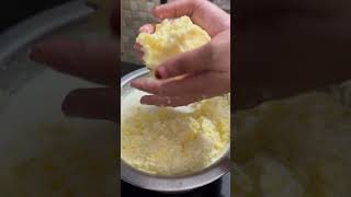 Homemade ghee making recipe Plz check related video section for full video link shorts [upl. by Bernard]