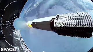 SpaceX Falcon 9 fairing cameras capture amazing views of separation [upl. by Hamann]