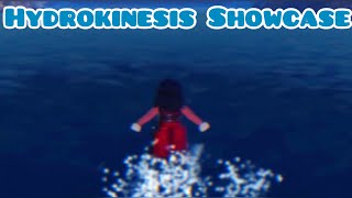 Hydrokinesis Quick Showcase  The Kinetic Abilities [upl. by Milka]