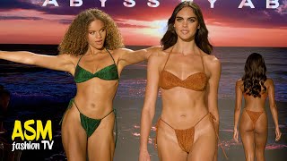 4k60 Miami Swim Week 2022  Abyss by Abby Part 3  Nayeli Cerna  Gloria Tang [upl. by Vivienne584]