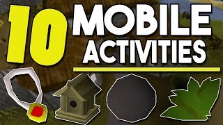 Top 10 of the Best Activites for OSRS Mobile OSRS [upl. by Nena]