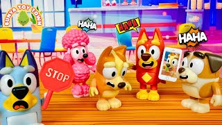 BLUEY  Dont Be A Bully to Bingo 🚫  Lessons For Kids  Pretend Play with Bluey Toys [upl. by Odranar]