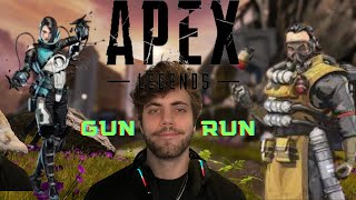 Just Two Average players Dominating Gun Run in Apex [upl. by Norac]