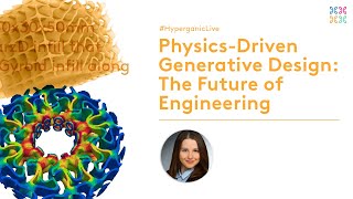 PhysicsDriven Generative Design The Future of Engineering  Hyperganic  CDFAM [upl. by Basia]