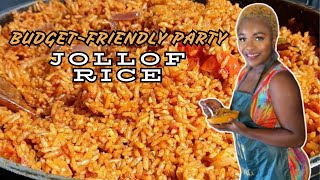 How to Prepare BudgetFriendly Party Jollof Rice [upl. by Egerton]