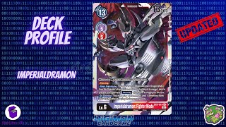 Deck profile Imperialdramon  BT16 [upl. by Teahan]