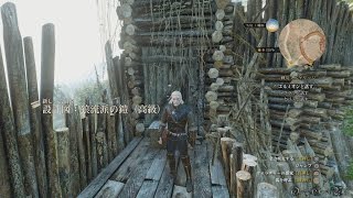 【PS4】The Witcher 3 Wild Hunt  Part 186 ・ Side Quest 宝探し： 狼流派の強化３、４ [upl. by Kolnick]