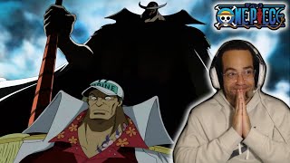 Whitebeard vs Akainu  One Piece Episode 484 Reaction [upl. by Hulburt]