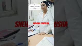 snehana Gandusha medicated gargle oral medication neuralgic diseases Dr Shamsa Fiaz nia [upl. by Madalena]