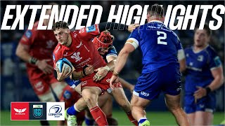 EXTENDED HIGHLIGHTS Leinster v Scarlets  Scarlets Rugby [upl. by Tjaden590]