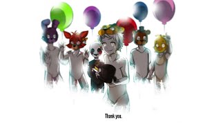 FNAF Balloons Depressing Version slowedreverb [upl. by Aicilla27]