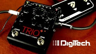 DigiTech TRIO Band Creator  Looper Demonstration Video [upl. by Alejandro]