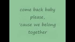 Mariah Carey  We Belong Together lyrics on screen [upl. by Tove83]