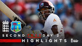 Kavem Hodge Hits Maiden Century  Highlights  England v West Indies Day 2  Rothesay Test 2024 [upl. by Angeli]