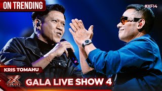 Kris Tomahu  Tanpa Batas Waktu Ade Govinda Feat Fadly  Gala Live Show 4 X Factor Indonesia2024 [upl. by Ettennej]