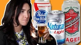 Cheap Beer Reviewed By A Wine Expert [upl. by Adeirf]