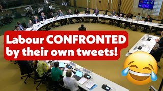 😂 Labour politicians CONFRONTED by their OWN tweets this is so awkward [upl. by Imled]