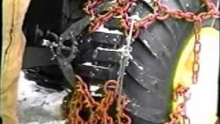 Skidder Chain Installation [upl. by Oecam]