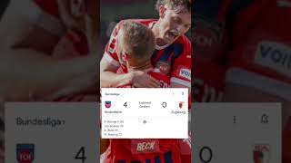 Heidenheim  Augsburg Endstand 40 [upl. by Lewls]