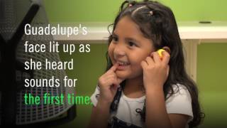 Cochlear Implants at Nemours—A child hears for the first time [upl. by Conte]