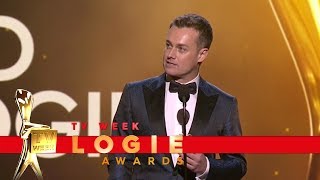 Grant Denyer wins the Gold Logie  TV Week Logie Awards 2018 [upl. by Stucker493]