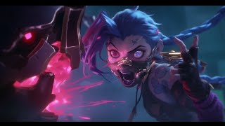 Jinx vs Vi「Arcane Season 2 AMV」 The Greatest Show [upl. by Leeland]