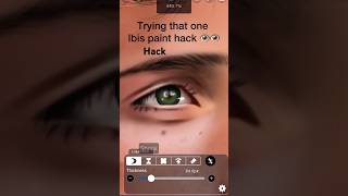 ibis paint eye animation without animation thing 🥴 shorts [upl. by Wise]