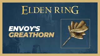 Envoys Greathorn Weapon Location  Elden Ring [upl. by Atnoid832]