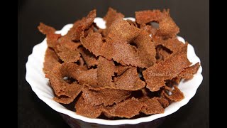 Ragi Chips Recipe  Nachni Chips Recipe😋😋 [upl. by Godiva]