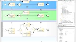 Business Process Modeling Notation with Enterprise Architect [upl. by Aehsal711]