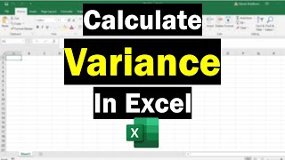 How To Calculate Variance In Excel Sample And Population [upl. by Aylsworth364]