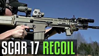 Scar 17 Recoil Demonstration [upl. by Erlewine]