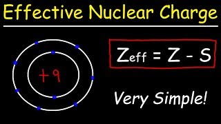 How To Calculate The Effective Nuclear Charge of an Electron [upl. by Celene]