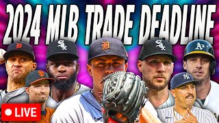 2024 MLB Trade Deadline Watch Party Will Tigers Trade Skubal White Sox Trade Crochet Robert [upl. by Leimaj]