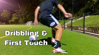 Individual Dribbling amp First Touch Training [upl. by Ydnarb]