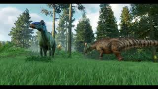 Cretacous Forest  4K Jurassic World Evolution 2 [upl. by Frechette697]