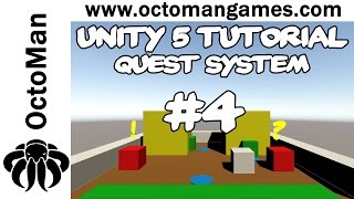 Unity 5 Tutorial Quest System 4  User Interface  Quest Panel [upl. by Leiad]