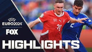 Switzerland vs Italy Highlights  UEFA Euro 2024  Round of 16 [upl. by Buonomo11]