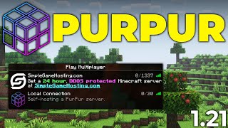 How To Make a PurPur Minecraft Server in 121 [upl. by Alessandra731]