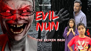 Evil Nun The Broken Mask  FINALLY ESCAPING THE SCHOOL 🏃 ENDING  AJAY GAMING [upl. by Neyr]