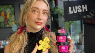 ASMR  The Lush Christmas Shopper 🎄 [upl. by Harmon]