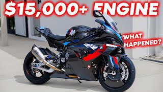 MASSIVE Engine Failure on our M1000RR amp BMW REFUSED Warranty [upl. by Annahtur692]